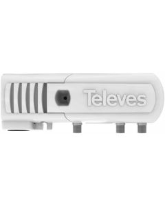 Televes 536081 - Amplifier Kit - Low-Gain Mast Amplifier and 'F' Power Supply