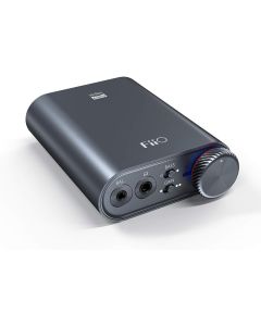 FiiO K3 DSD256 | 384K/32Bit USB-C DAC and Headphone Amplifier for Home and Computer(3.5mm Single Ended/2.5mm Balanced/Coaxial and Optical Digital Outs) (K3 Titanium)