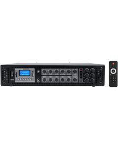 Rockville RCS180-6 180 Watt 6 Zone 70V Commercial/Restaurant Amplifier/Bluetooth