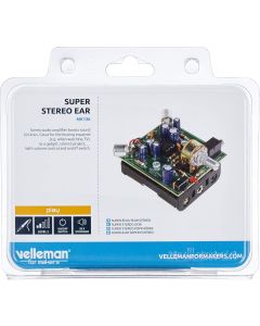 Velleman, Inc  Super Stereo Ear MiniKit MK136  Entry Level Audio Amplifier Soldering Project